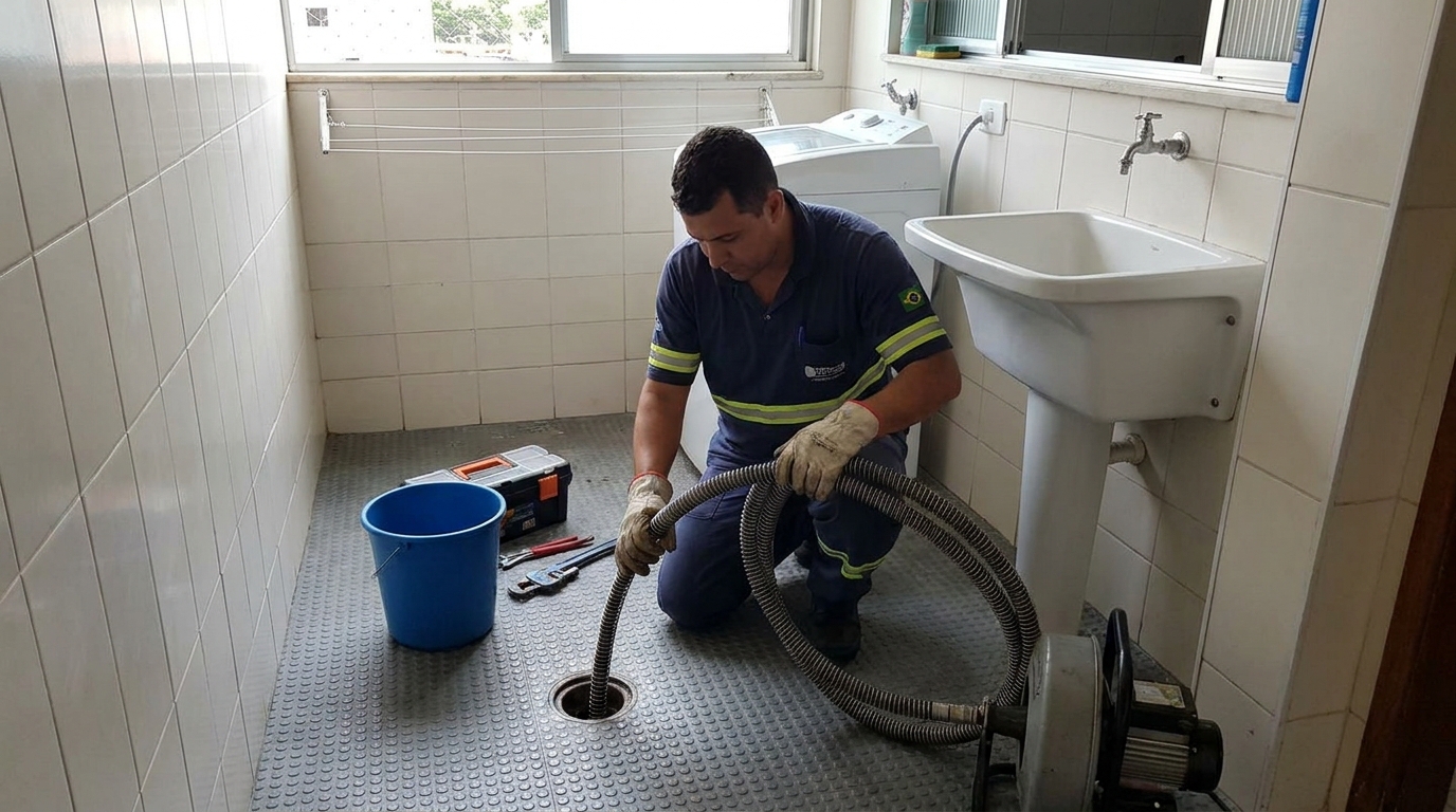 Desobstrução na Cozinha em Porto Velho‑RO